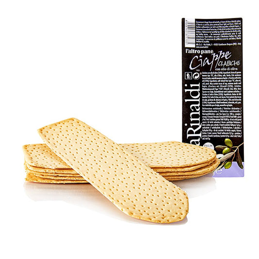 Ciabattine met olijfolie - platte brooddeegbroodjes zoals grissini, 140 g