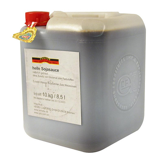 Sojasaus - Shoyu, Pearl River Bridge, licht, China, 8 liter, perfect voor Aziatische gerechten