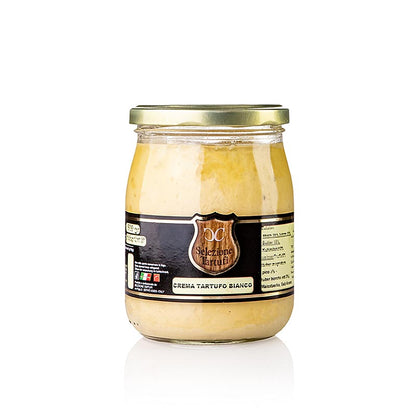 Truffelcrème, met witte truffel (tuber magnatum pico) Crema al Tartufo Bianco, 500 g