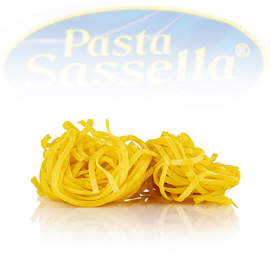 Tagliarini met ei, tagliatelle van 4 mm, Sassella, 500 g Verse pasta