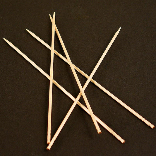 Houten spiesen, Japan Picker, dun, ø 2,2 mm, 15 cm, 1.000 stuks