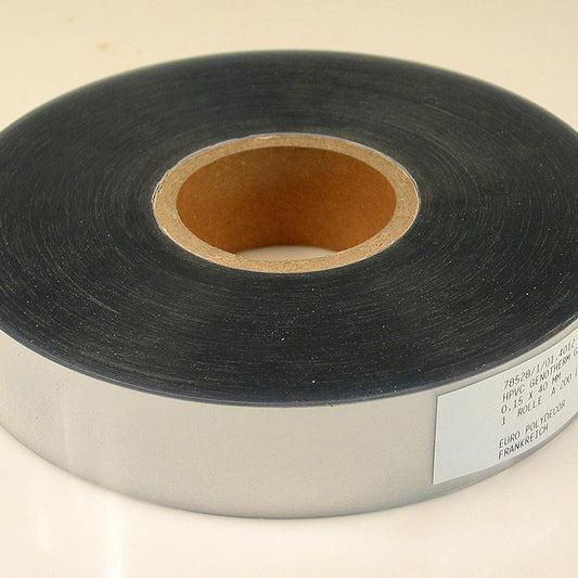 Rol van 200 meter Taartrandfolie van 4 cm hoog, gemaakt van zeer sterke kwaliteit plastic met een dikte van 150µ