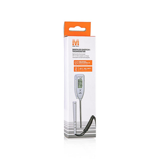 Digitale thermometer, met insteekvoeler, -50°C tot +300°C, 1 st