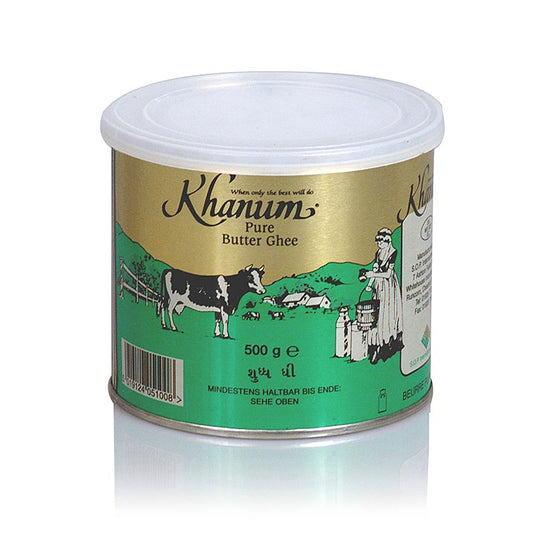 Boter Ghee - geklaarde boter, 99,8% vet, 500 g