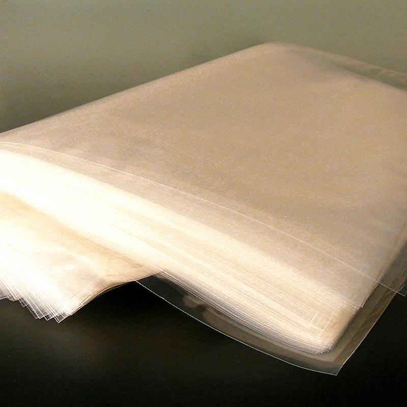 Vacuümzakken met gesealde rand, 400 mm x 600 mm, glad, 100 stuks