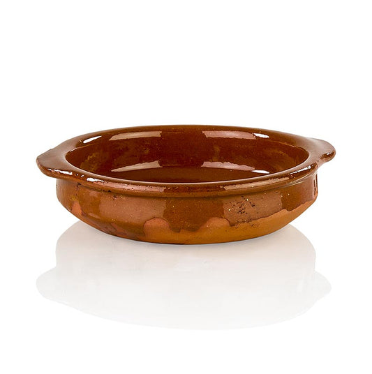 Aardewerken schaal - Cazuela, bruin, geglazuurd, ø 12 cm, 1 stuk