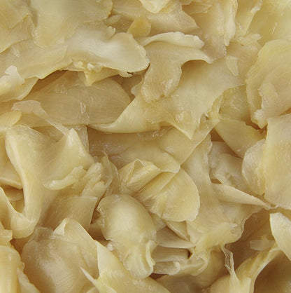 Gember, ingemaakt, wit/geel, uit China, 1,5 kg