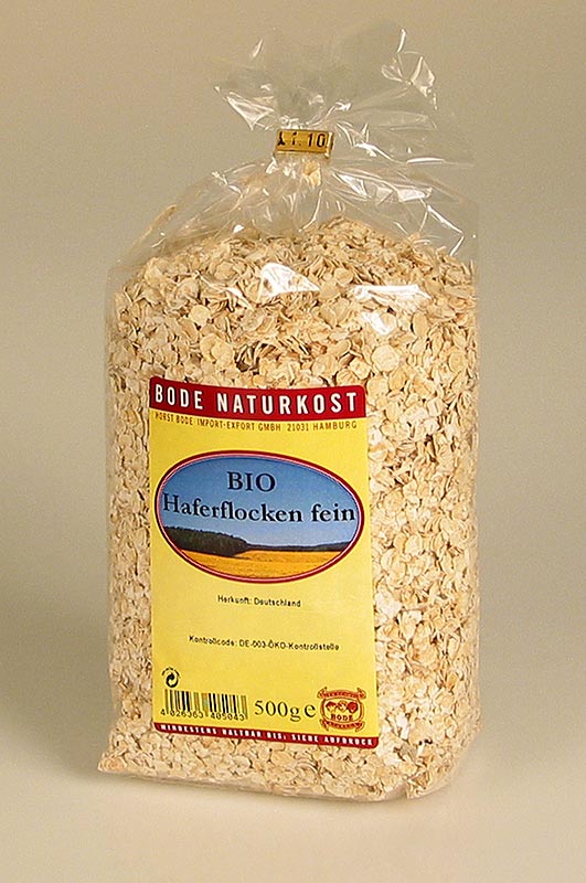 Havermout, volkoren-fijn, BIO, 500 g