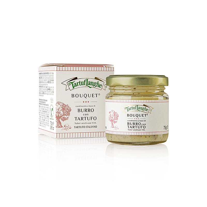 Tartuflanghe  Truffelboterbereiding, met zomertruffel, 75 g