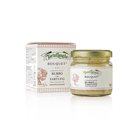 Tartuflanghe  Truffelboterbereiding, met zomertruffel, 75 g