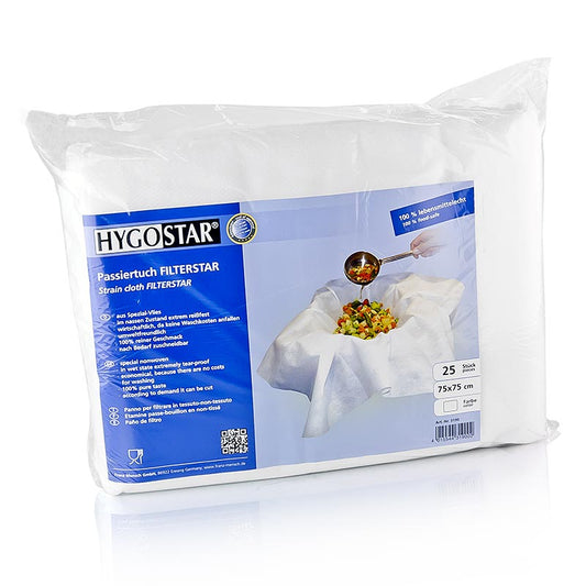 Afbeelding van Doordoek (speciale fleece) van 75x75cm, wegwerp, verpakt in 25 stuks
