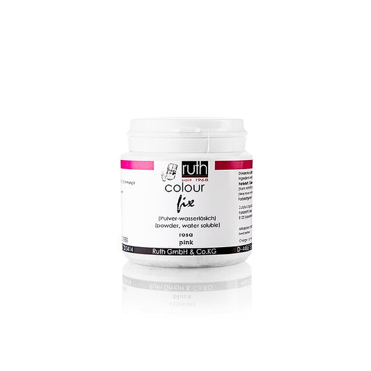 Voedingskleurstofpoeder, roze, in water oplosbaar, 9113, Ruth, 50 g