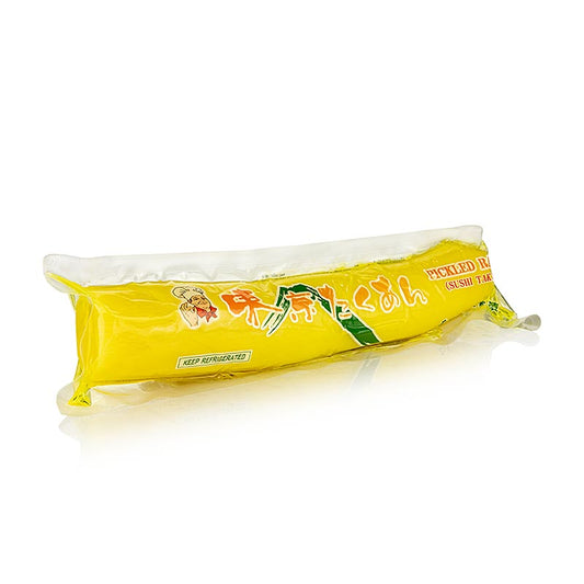 Takuwan radijs, geel, heel, zoetzuur ingemaakt, China, 500 g