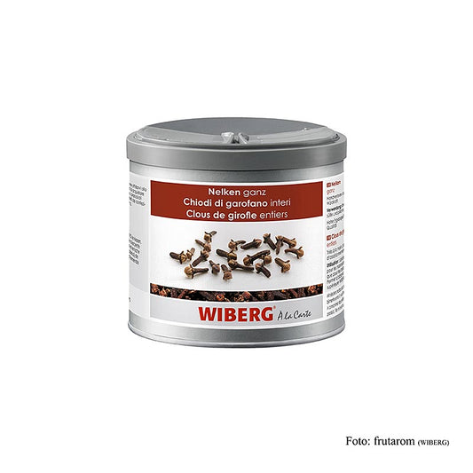 Kruidnagels van het merk Wiberg, heel, 200 g verpakt in een verpakking