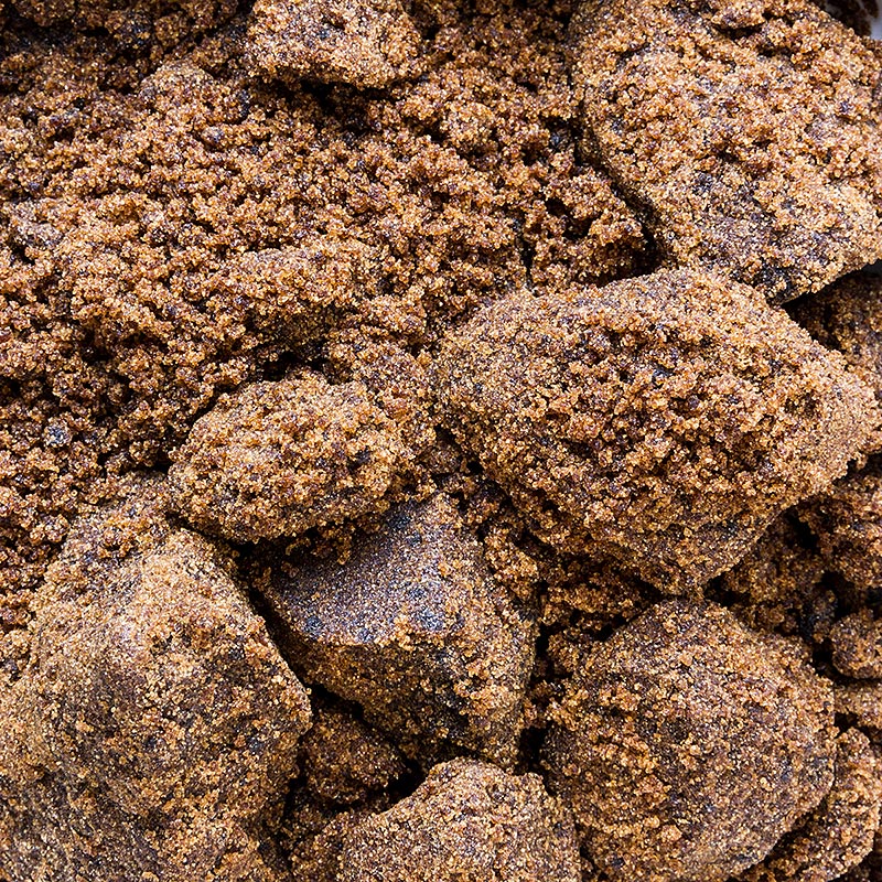 Muscovado suiker, donker, ruwe rietsuiker, karamel- en moutsmaak, Mauritius, 1 kg