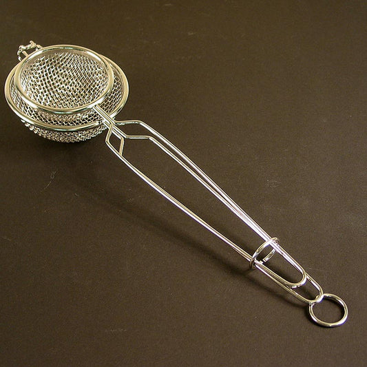 Nestlepel, 188/090, 9 cm buitenkant, 18/10 elektrolytisch gepolijst, 3x3 mm, 1 stuk