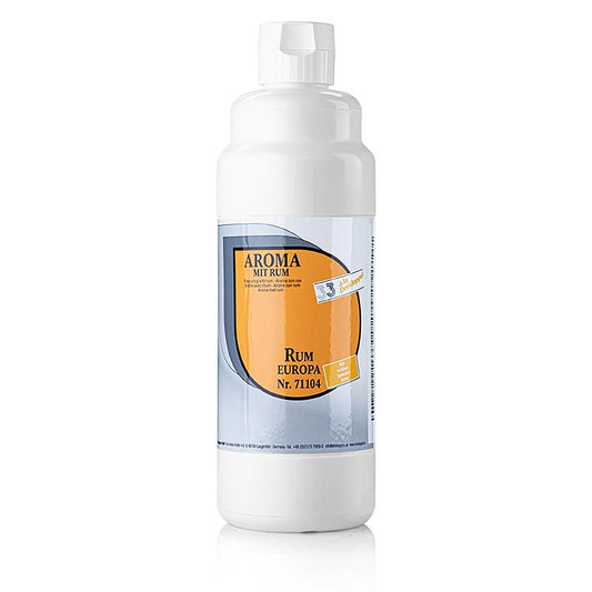 Rumaroma - Europa, Dreidoppel, No711, 1 l - een fles van 1 liter van de heerlijk geurende en smaakvolle aroma voor gebruik in gebak, desserts en drankjes