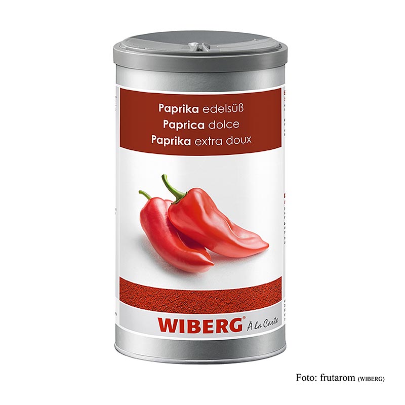 Wiberg paprikapoeder, zoet, 600 g - een smaakvolle en aromatische specerij voor heerlijke gerechten en maaltijden