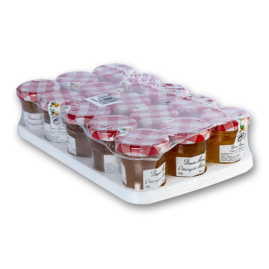 Bonne Maman - Portie jam bittere sinaasappel, 450 g, 15 x 30g