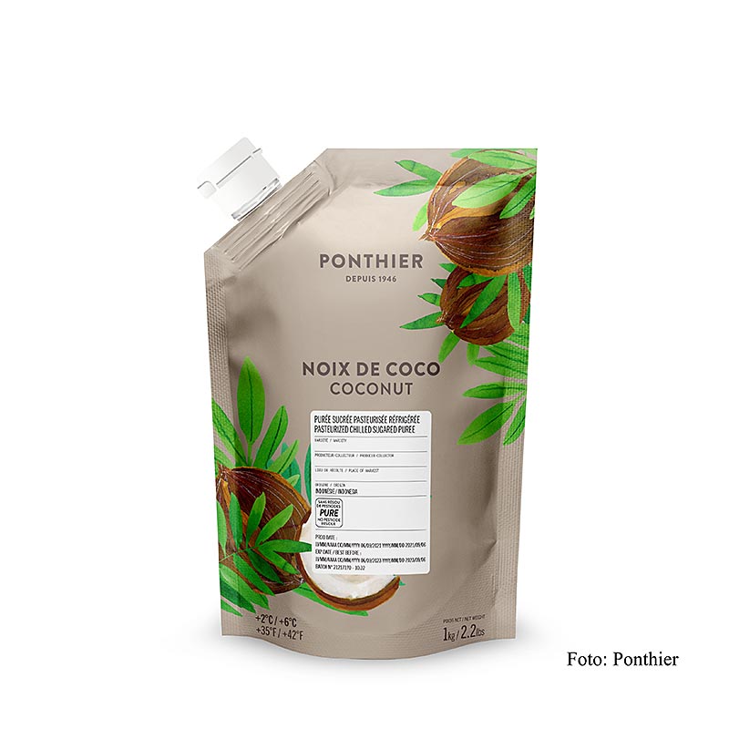Puree - kokosnoot, met suiker, 1 kg