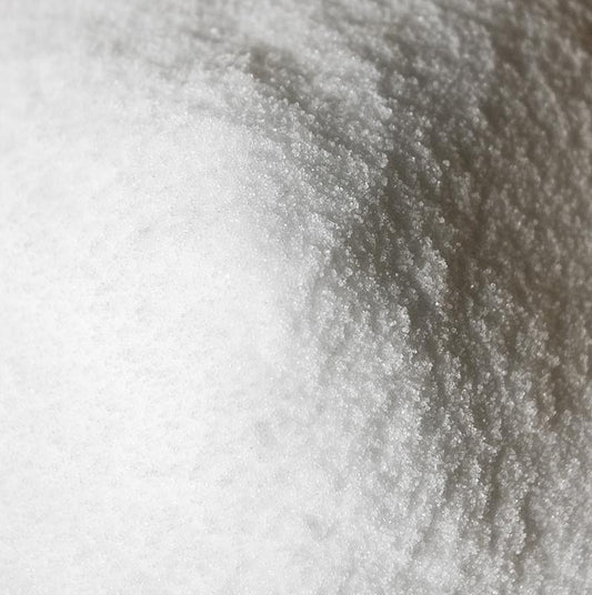 Fructose, 1 kg verpakt in een doorzichtige plastic zak