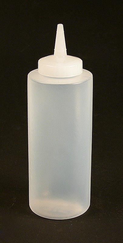 Plastic spuitfles, medium formaat van 350ml, geschikt voor 1 stuk