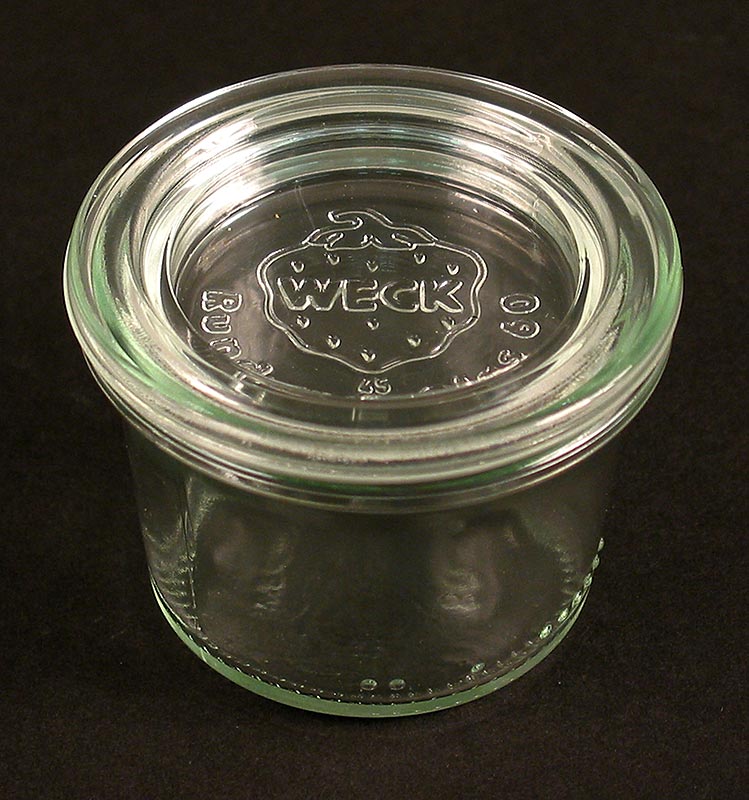 Mini-cakevorm, ø 60 mm, 45 mm hoog, 80 ml, zonder klemmen en rubberen ring, Weck, 1 stuk