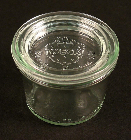 Mini-cakevorm, ø 60 mm, 45 mm hoog, 80 ml, zonder klemmen en rubberen ring, Weck, 1 stuk