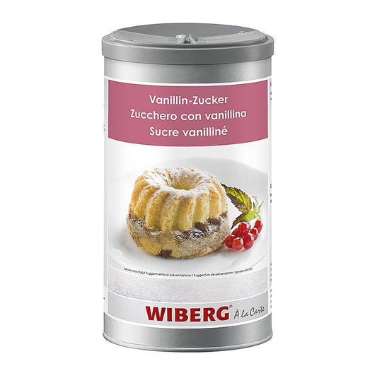 Wiberg vanillesuiker van 105 kg, ideaal voor het zoeten van desserts en bakken