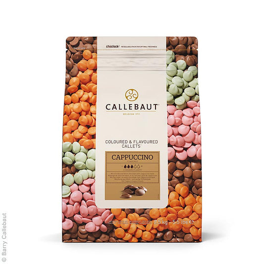 Gearomatiseerde decoratiemassa - cappuccino, callets, 2,5 kg