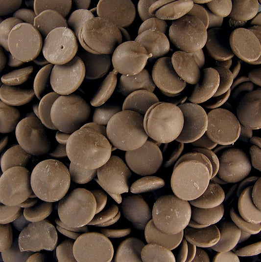 25 kg verpakte gearomatiseerde decoratiepasta in cappuccino smaak met callets