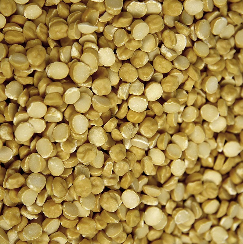 Kikkererwten - Chana Dal, gehalveerd, gedroogd, 2 kg - hoogwaardige gedroogde peulvruchten van hoge kwaliteit, perfect voor diverse gerechten