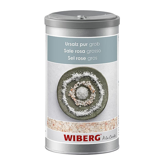 Wiberg zuiver oerzout, grof, 1,4 kg - Natuurlijk, ongeraffineerd zout van hoge kwaliteit, perfect voor het kruiden en bereiden van heerlijke gerechten