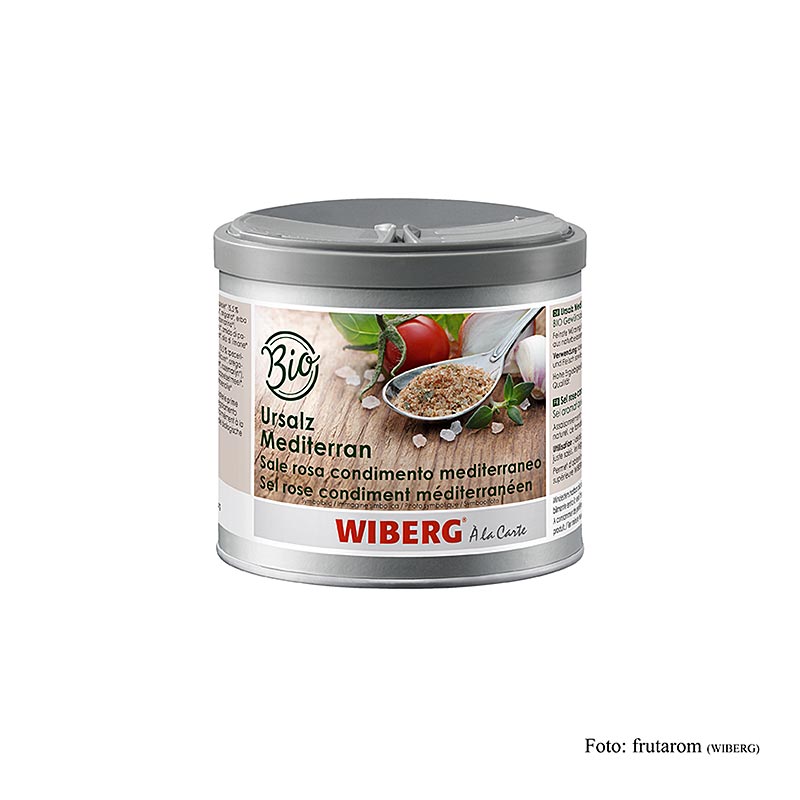 Wiberg oerzout mediterraan, biologisch kruidenzout, 410 g