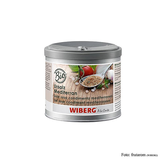 Wiberg oerzout mediterraan, biologisch kruidenzout, 410 g