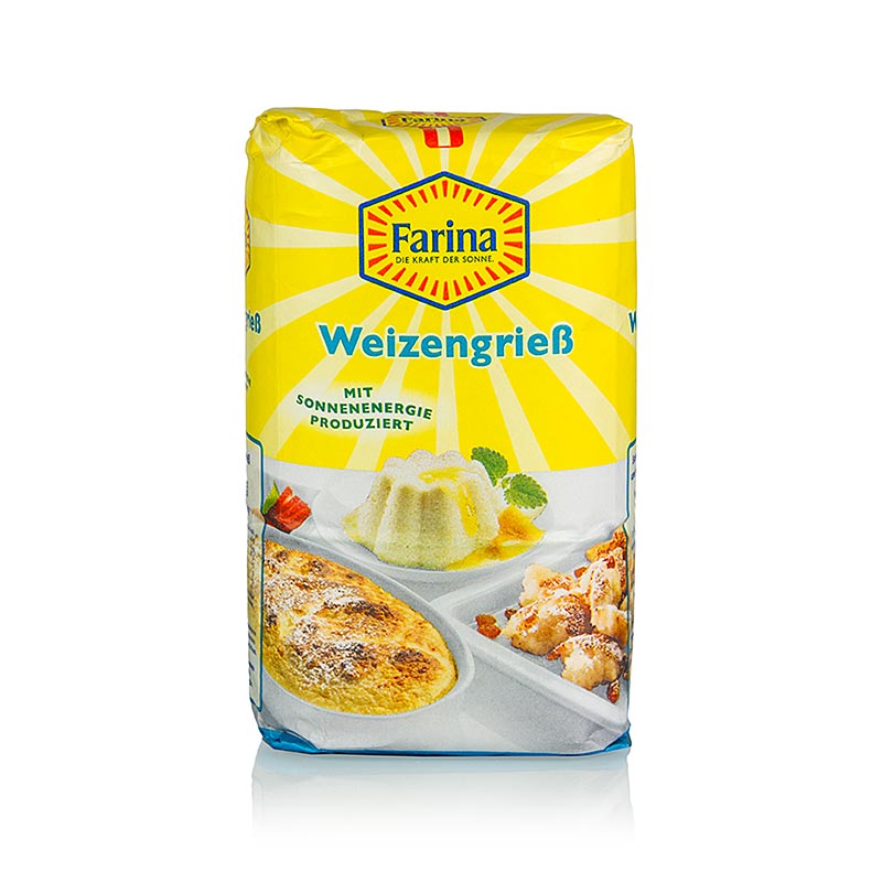 Griesmeel van harde tarwe, 1 kg verpakt, geschikt voor dumplings uit Stiermarken, afkomstig uit Stiermarken