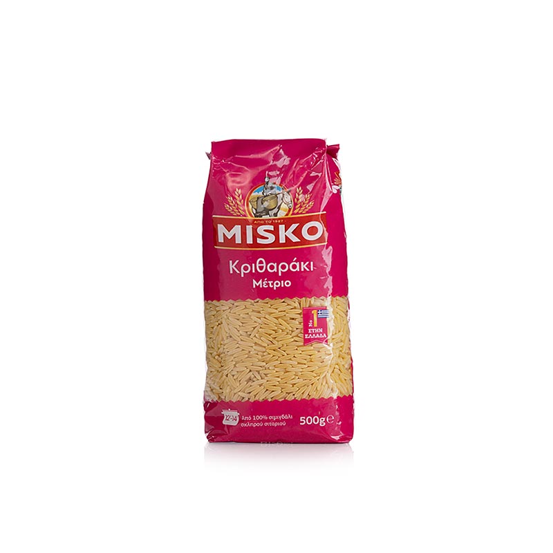 Misko - Rijstnoedels uit Griekenland, 500 g, ideaal voor heerlijke Griekse gerechten