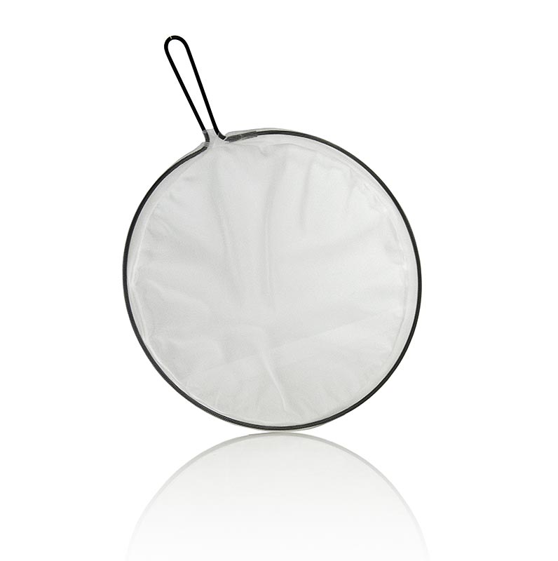 Roestvrijstalen soepzeef van 24 cm, vaatwasmachinebestendig, voor het zeven van soep en sauzen, duurzaam keukenaccessoire