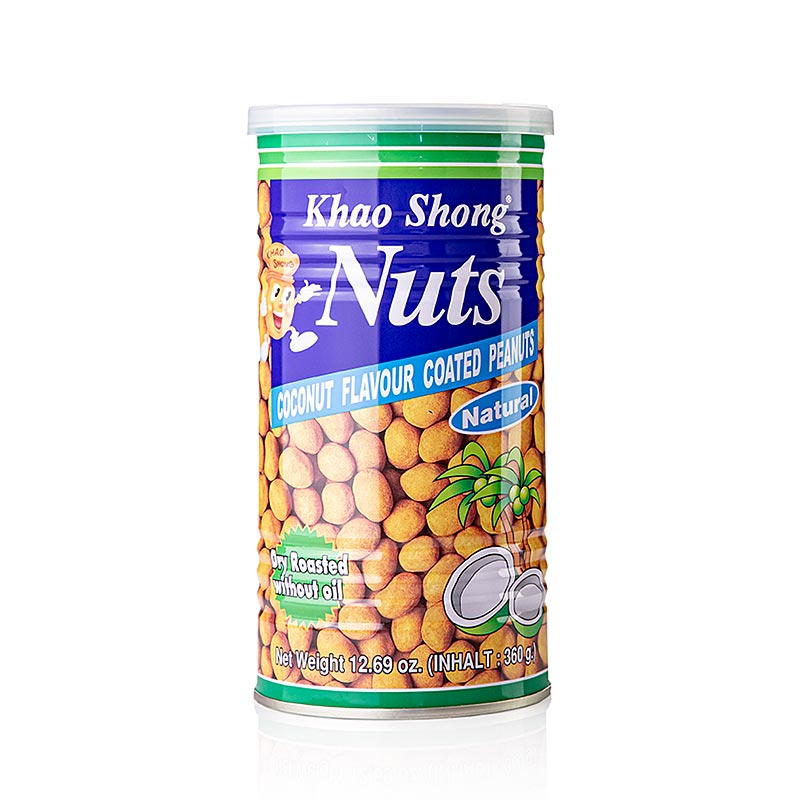 Crackers "Coconut Flavour", pinda's in kokoslaagje, 360 g