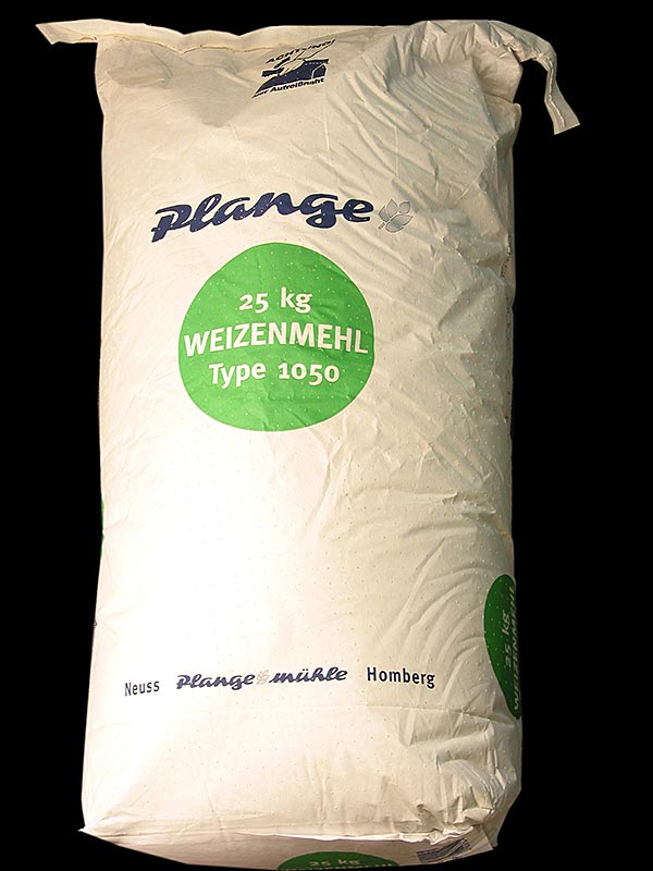 Meel type 1050, tarwemeel, Plange, 25 kg