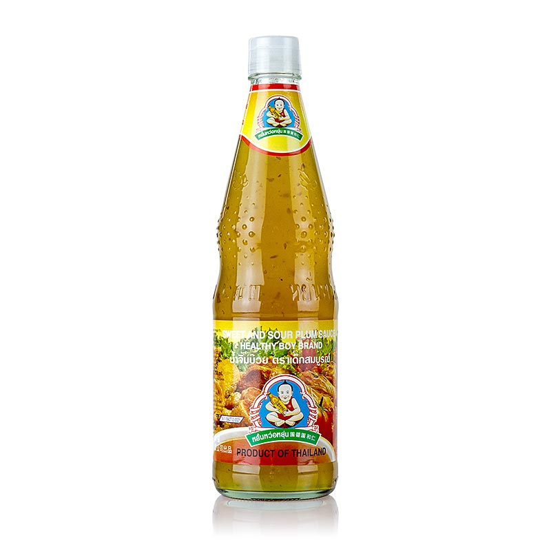 Pruimensaus van Healthy Boy, 700 ml, een gezonde en smaakvolle saus gemaakt van pruimen