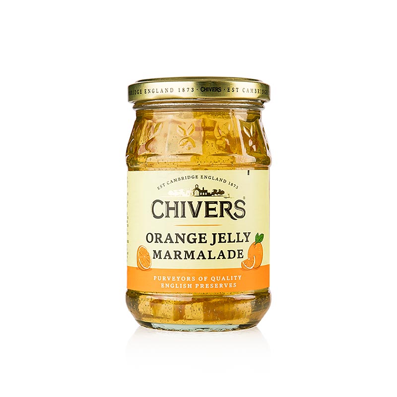 Chivers - Sinaasappeljam - Gelei met fijngesneden sinaasappelschil, 340 g