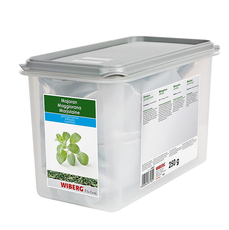 Gevriesdroogde Wiberg marjolein van 250 g, perfect voor het kruiden van diverse gerechten