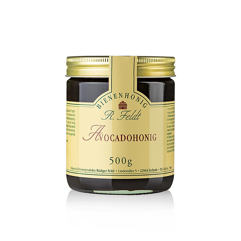 Avocadohoning, Mexico, donker, vloeibaar, licht pruimenaroma, 500 g