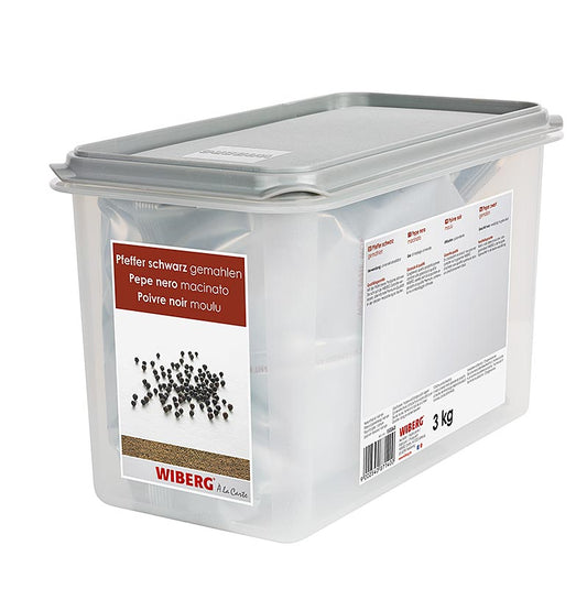 Wiberg Zwarte peper, gemalen, 3 kg