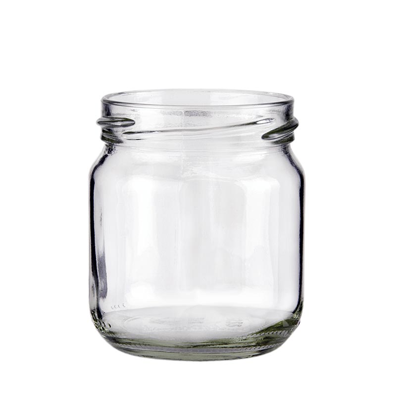 Glazen pot, rond, 53 ml, ø 43 mm opening, zonder deksel, 1 stuk