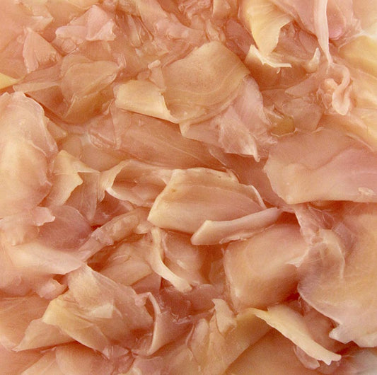 Gember, ingemaakt in zoete roze siroop uit China, verpakt in een pot van 1,5 kg