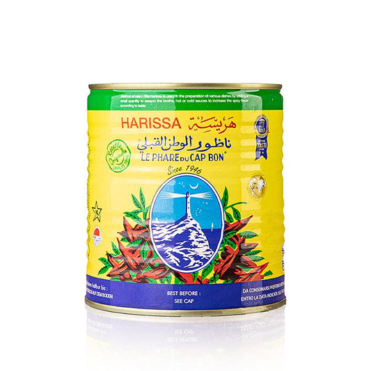 Harissa - pasta gemaakt van hete pepers, knoflook, kruiden en specerijen, 760 g