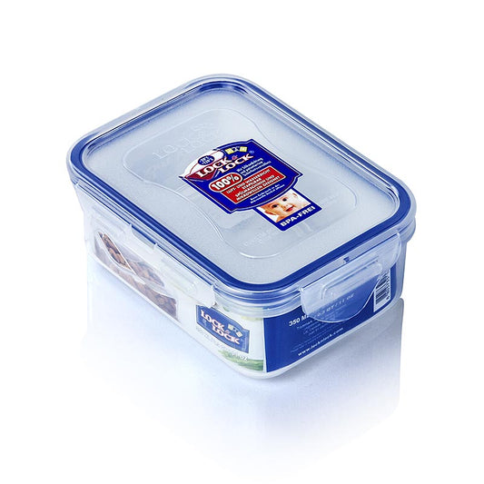 Frisheidsdoos Lock &amp; Lock, 350 ml, rechthoekig 135x102x52mm, 1 st - Luchtdichte plastic bewaardoos voor voedsel, ideaal voor het bewaren van verse producten