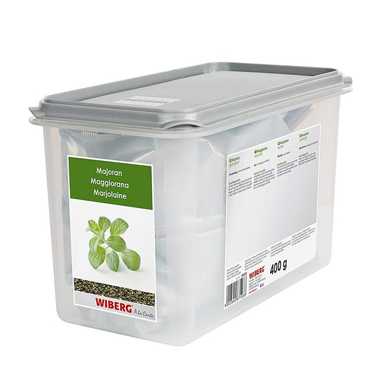 Gedroogde Wiberg marjolein, 400 g verpakking, perfect kruid voor diverse gerechten